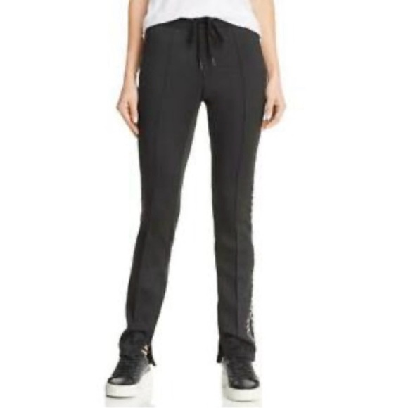 Pam & Gela Leopard Stripe Cigarette Pant - Picture 3 of 15